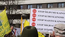 Mitingas Klaipėdoje 