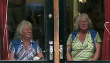 Martine ir Louise Fokkens laikomos seniausiomis Amsterdamo prostitutėmis.