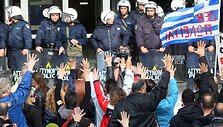 Protestas Salonikuose