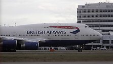 Didžiosios Britanijos skrydžių bendrovės lėktuvas