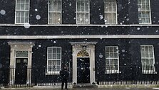 Didžiojoje Britanijoje gausus sniegas sutrikdė gyvenimą
