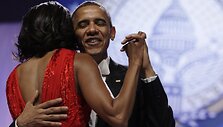 Baracko Obamos i&scaron;kilmingos puotos akimirkos