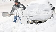 Ukrainoje per tris dienas i&scaron;krito mėnesio kritulių norma.