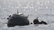 Naras, Vokietijoje, Baltijos jūroje vykusių pratybų metu. 