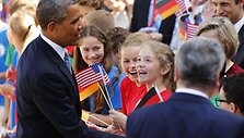 Barackas Obama Vokietijoje