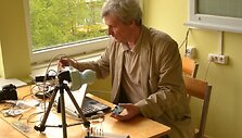 &Scaron;iaulių universiteto Technologijos fakulteto Elektronikos katedros vedėjas profesorius ir mokslų daktaras Gintautas Daunys.