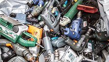 &bdquo;EMP recycling&ldquo; elektronikos ir kitų atliekų perdirbimo gamykloje. 