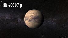 Astronomų atrastoje planetoje &bdquo;HD 40307g&ldquo; yra gyvybei ypatingai palankios sąlygos.