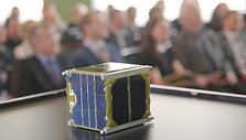 Palydovo &bdquo;LitSat-1&ldquo; i&scaron;lydėtuvių į Hjustoną akimirka