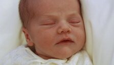 Keturių dienų amžiaus &Scaron;vedijos princesė Estelle Silvia Ewa Mary
