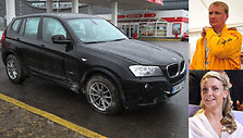 Automobiliu BMW X3, kurį kovo 29-osios naktį apgadino Andrius &Scaron;edžius, dažniausiai važinėdavosi jo mylimoji Monika Kvietkutė.