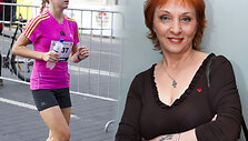 Ieva Lobačiūtė (2011-aisiais Vilniaus maratone) ir Vilija Lobačiuvienė