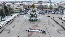 Akcija &bdquo;Visos Vilniaus Eglės palaiko kalėdinę Vilniaus eglę&ldquo;