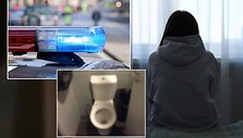Iliustratyvi nuotrauka: moteris, policijos &scaron;vyturėliai
