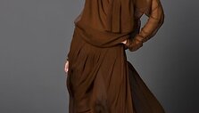 Monika Račiūnaitė &ndash; Ramunės Piekautaitės kolekcijos modelis.