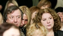 Jonas Bra&scaron;kys su žmona Larisa Kalpokaite