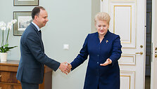 Aurelijus Veryga ir Dalia Grybauskaitė