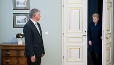 Kęstutis Navickas ir Dalia Grybauskaitė