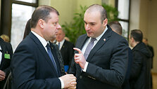 Saulius Skvernelis ir Mamuka Bakhtadze