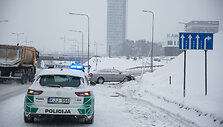 &bdquo;&Scaron;koda&ldquo; avarija Vilniuje