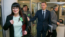 Edita Morkūnienė ir Mindaugas Puidokas