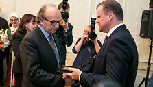 Algimantas Černiauskas ir Saulius Skvernelis