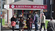 Lietuvos spauda kioskas