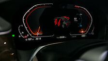 BMW modelių pristatymo akimirka
