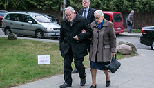 Vytautas Landsbergis su žmona