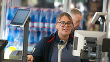 &bdquo;Lidl&ldquo; parduotuvės atidarymo akimirka