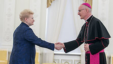 Petaras Rajičius ir Dalia Grybauskaitė