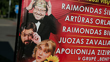 Žiūrovai renkasi į &bdquo;Humoro Grand &Scaron;ou&ldquo; Palangoje