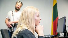 Besiskiriančių Agnės ir Artūro Zuokų parengiamasis teismo posėdis