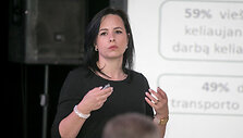 Konferencijos akimirka