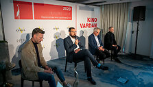 &bdquo;Sidabrinė gervė&ldquo; spaudos konferencija