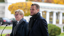Ingrida &Scaron;imonytė ir Gabrielius Landsbergis