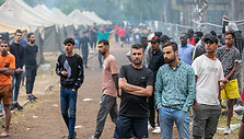 Migrantų kasdienybė Rūdninkų poligone