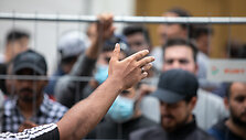 Migrantų kasdienybė Rūdninkų poligone