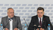 Juozas Olekas ir Algirdas Butkevičius