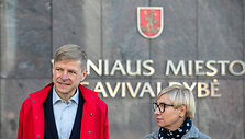 Remigijus &Scaron;ima&scaron;ius ir Jurgita &Scaron;iugždinienė