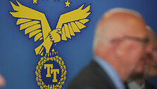 Partijos &bdquo;Tvarka ir teisingumas&ldquo; rinkimų &scaron;tabe 