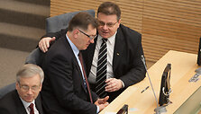 Algirdas Butkevičius ir Linas Linkevičius