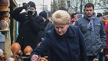 Prezidentė D.Grybauskaitė Kaziuko mugėje