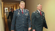 Saulius Skvernelis (kairėje)