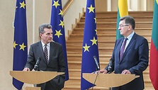 Giuntheris Oettingeris ir Algirdas Butkevičius