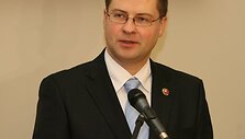 Latvijos premjeras Valdis Dombrovskis