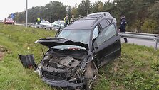 &bdquo;Lexus&ldquo; avarija Grigi&scaron;kėse