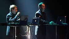 Elektroninės muzikos orkestro  &bdquo;Silence Family&ldquo; koncerto akimirkos