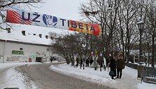 &bdquo;Tibeto&ldquo; skvero atidarymo akimirka