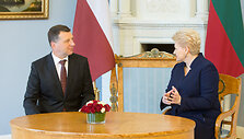 Raimondas Vejonis ir Dalia Grybauskaitė